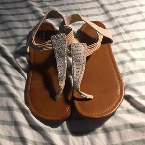 Pink Arizona jean sandals